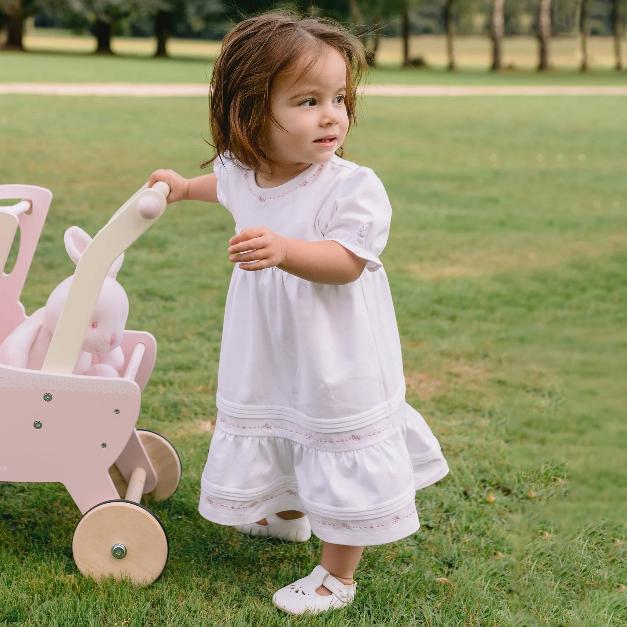 Debbie Beautiful White Baby Dress