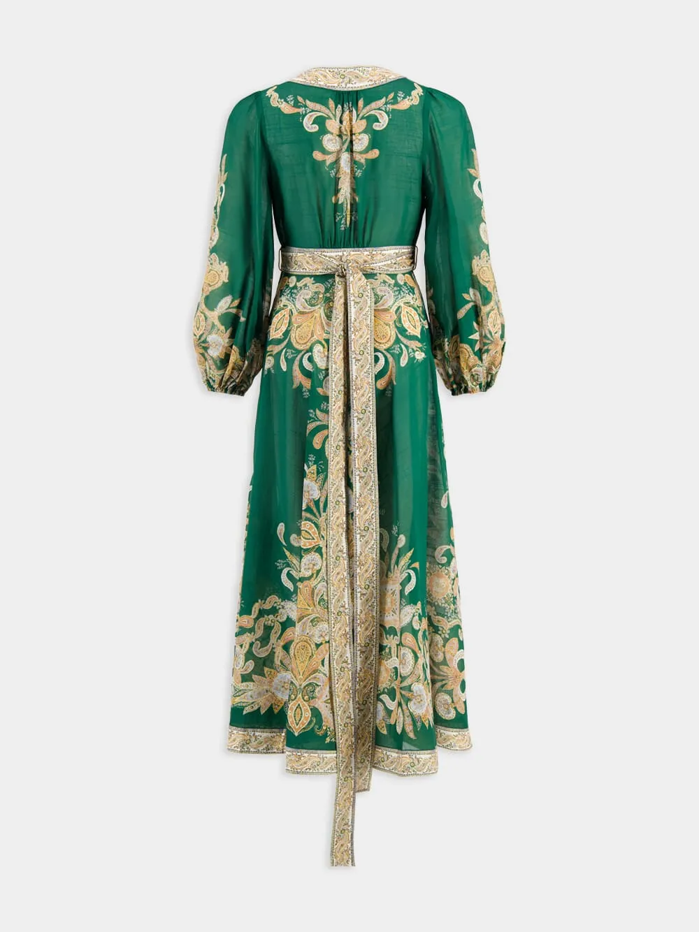 Devi Wrap Midi Dress