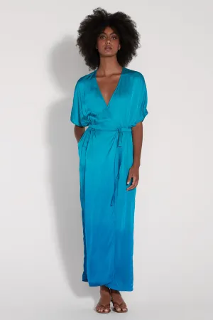 Diane Dress in Aqua