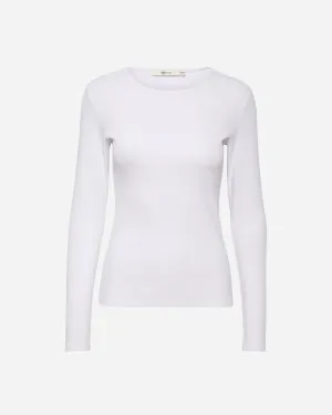 Drew GZ LS Tee - Bright White