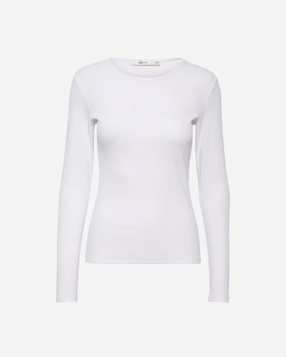 Drew GZ LS Tee - Bright White