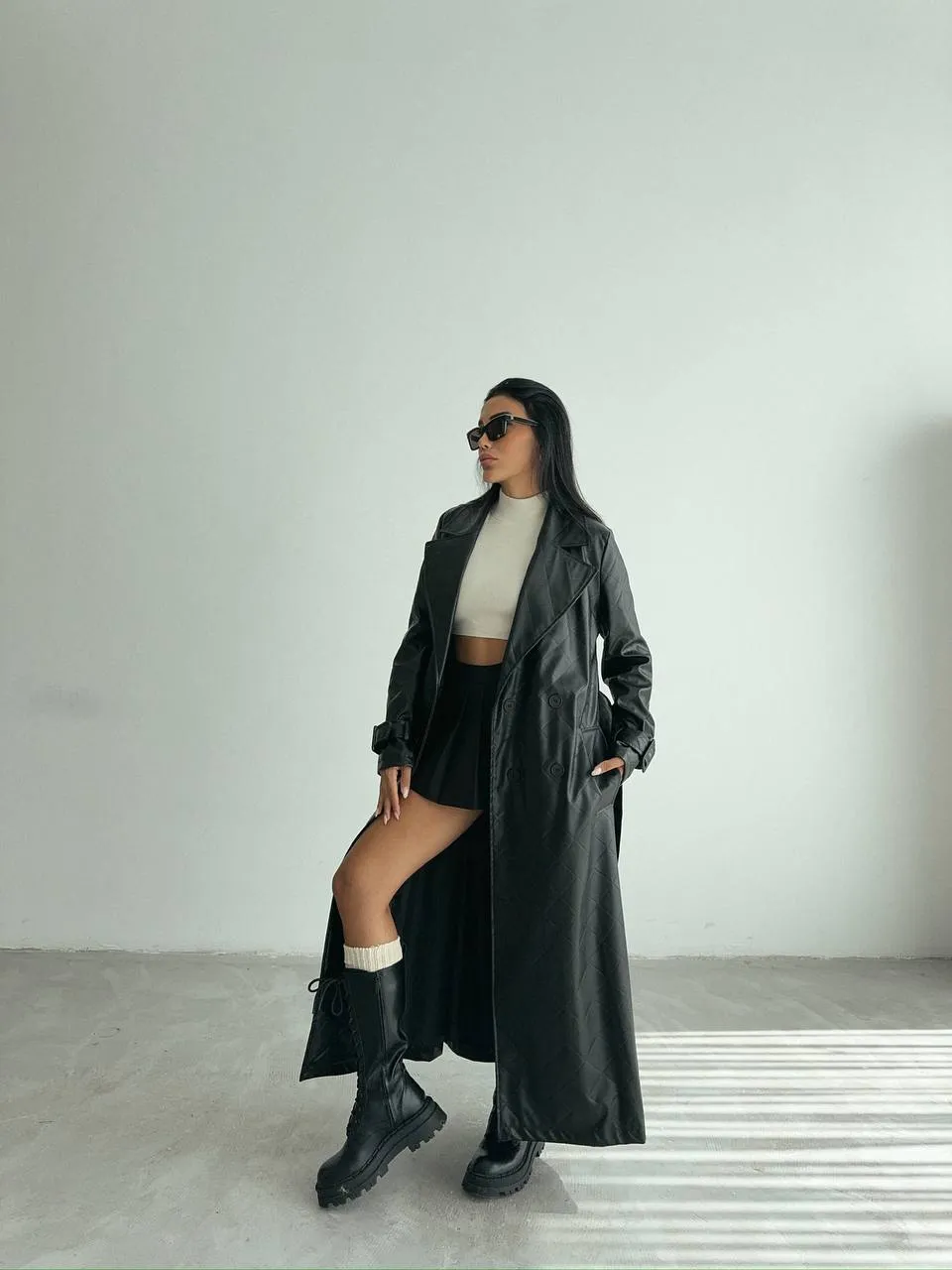 Eclipse Luxe Coat - Black