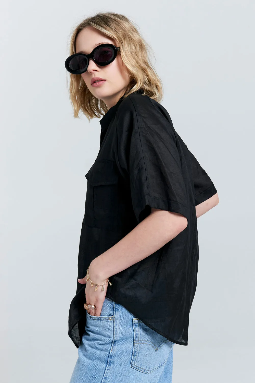 Eva Shirt Black