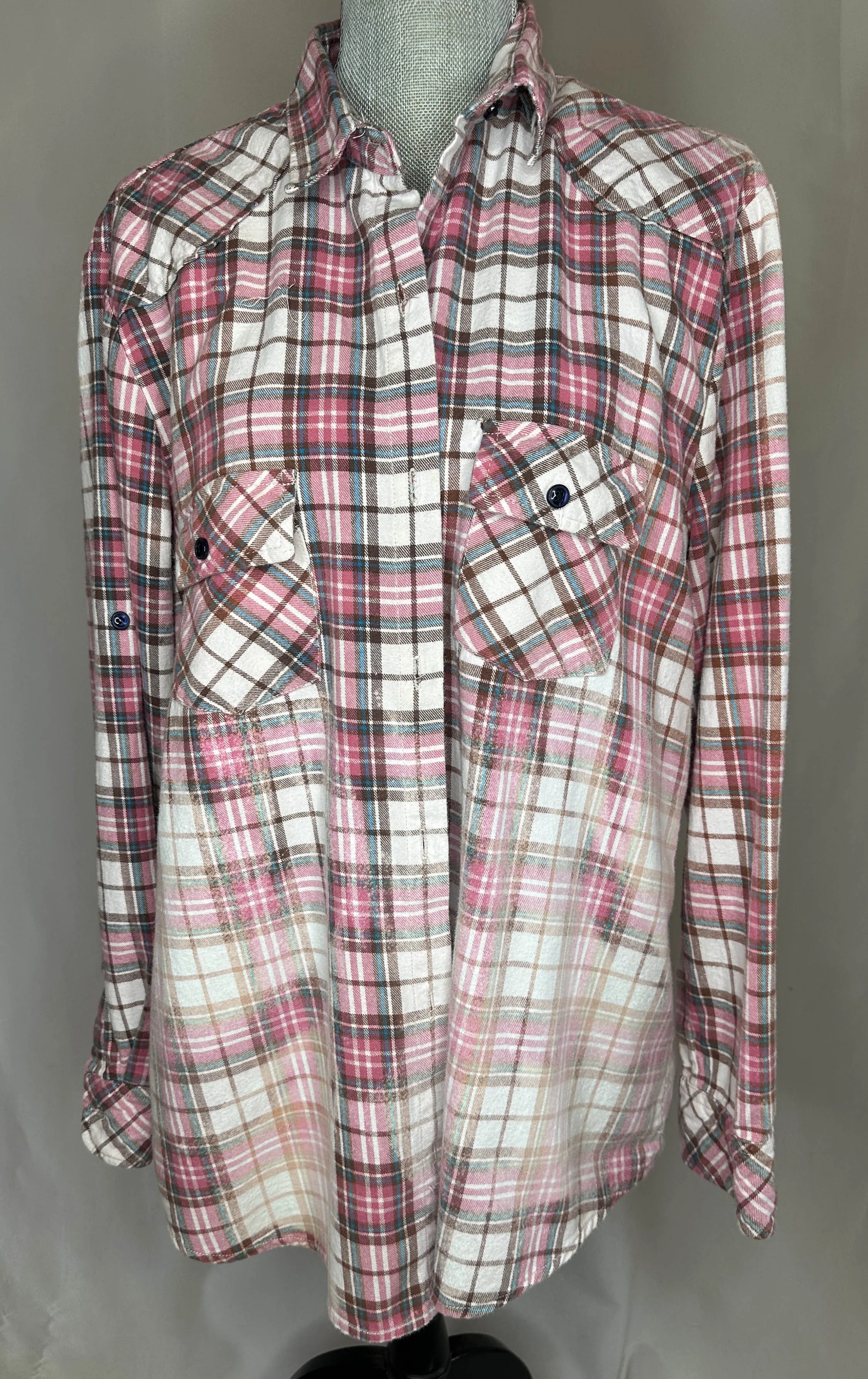 Fringed "Cowgirl Club" Women's Flannel