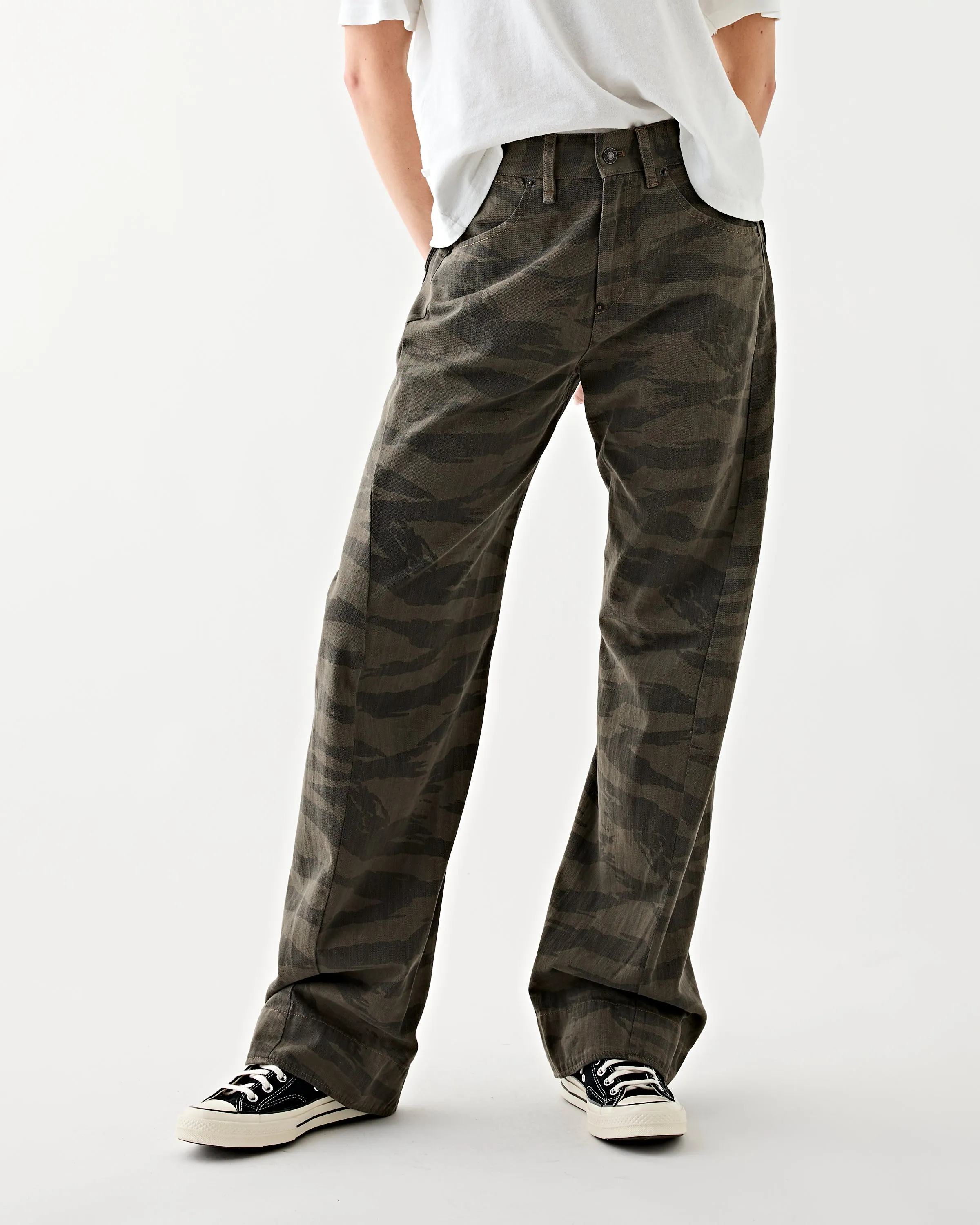 Full Twisted Seam Pant Bark