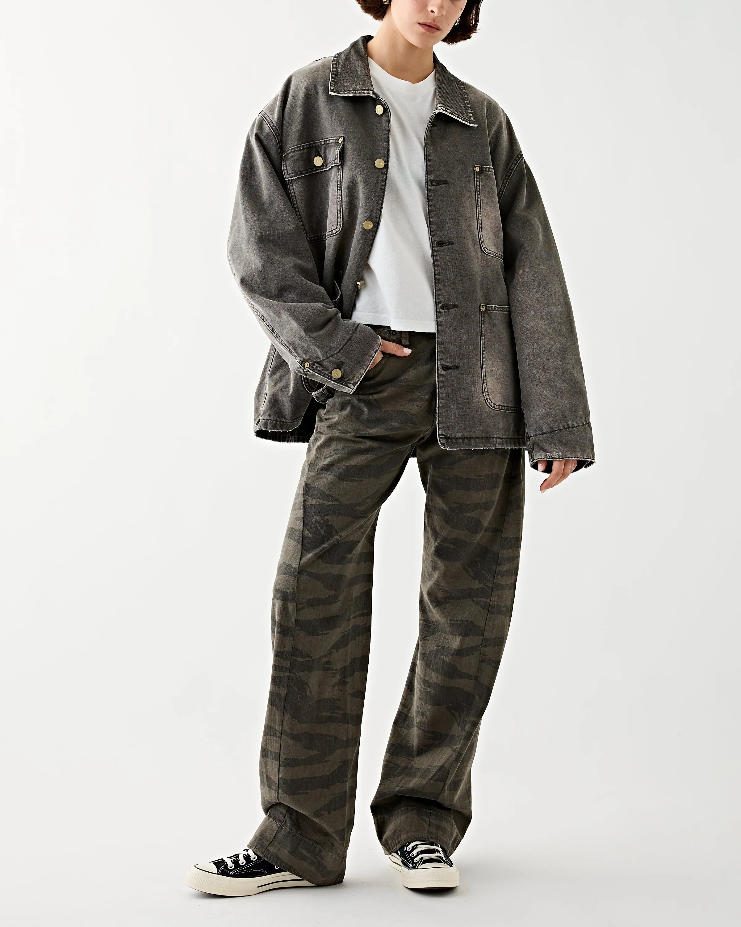 Full Twisted Seam Pant Bark