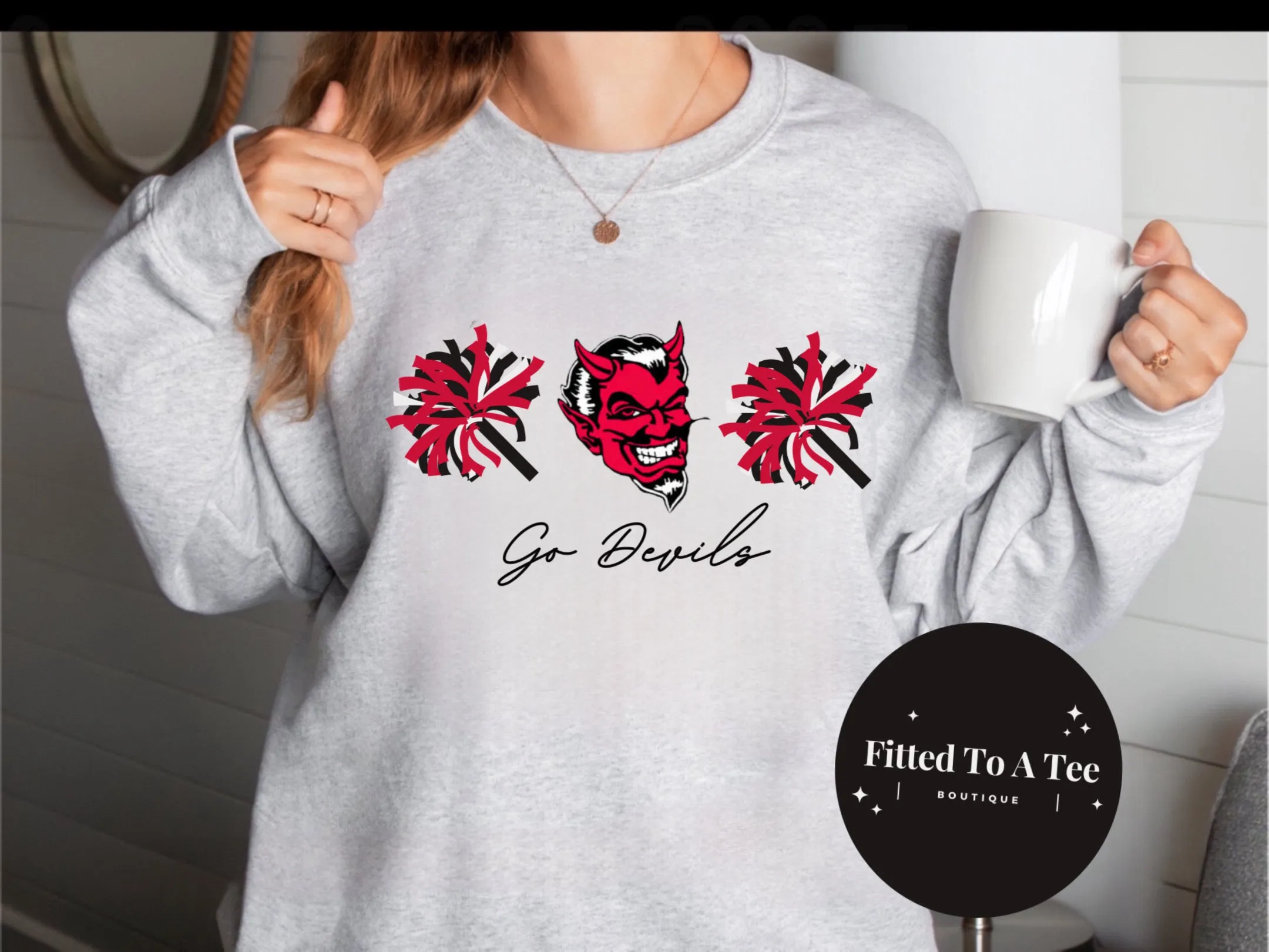 Fyffe Devils Pom Pom Sweatshirt