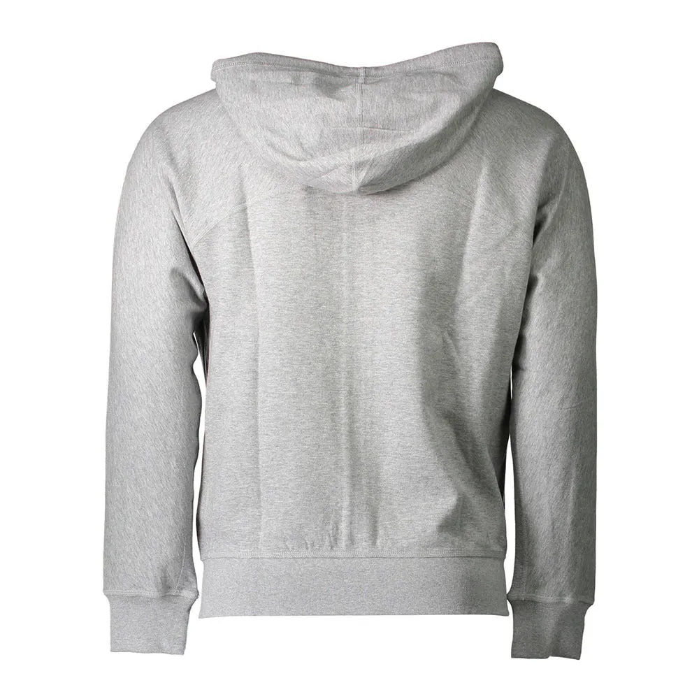 GANT DIAMOND G Men's Light Grey Full Zip Hoodie 246101 Size M $325 NWT