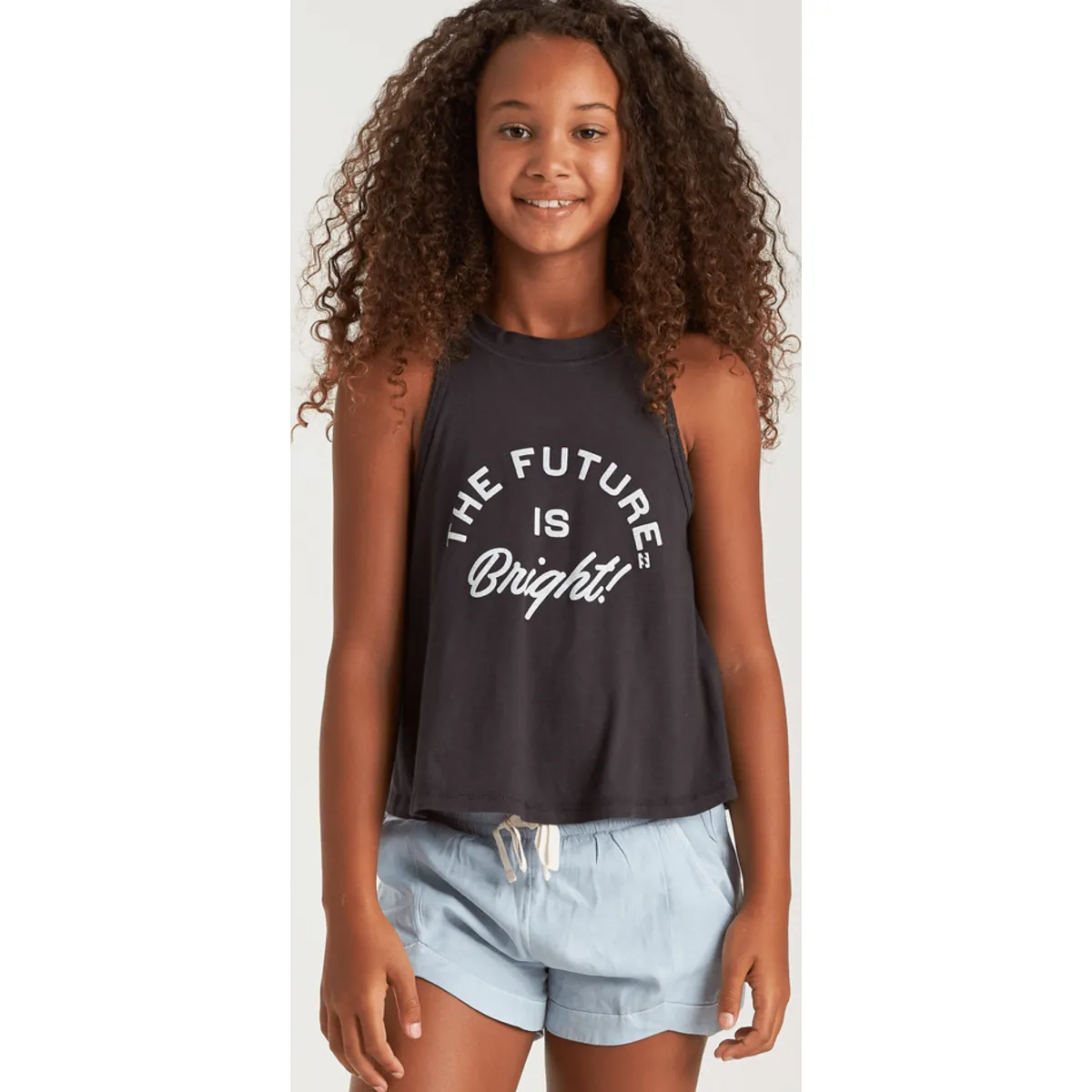 GIRLS FUTURE IS BRIGHT TEE