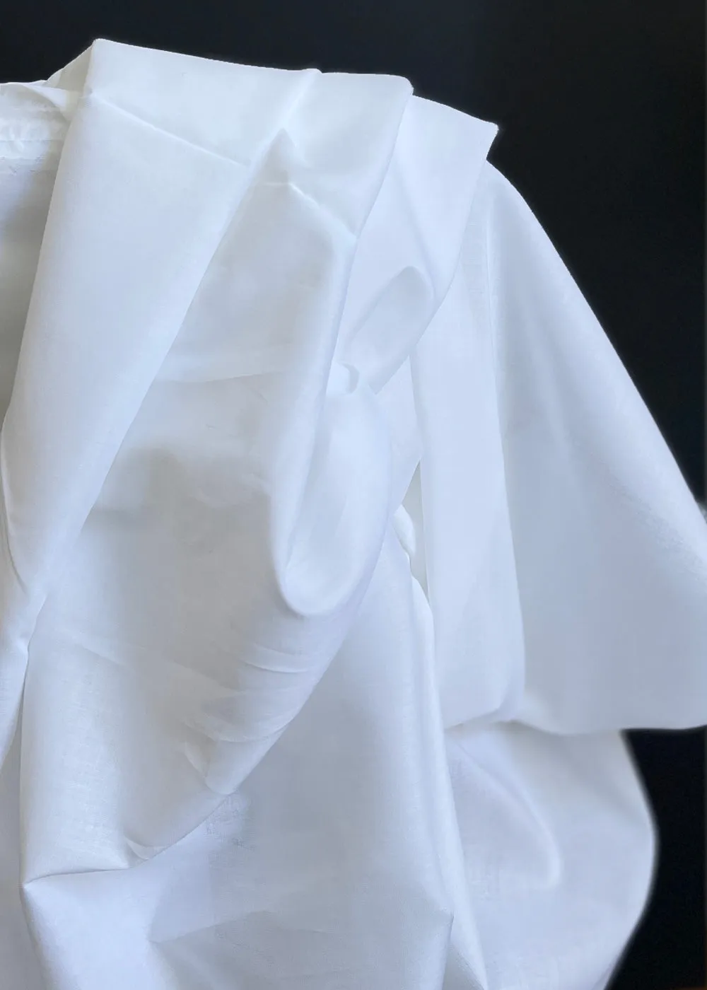 Go To Organics - Cotton Voile, Bright White