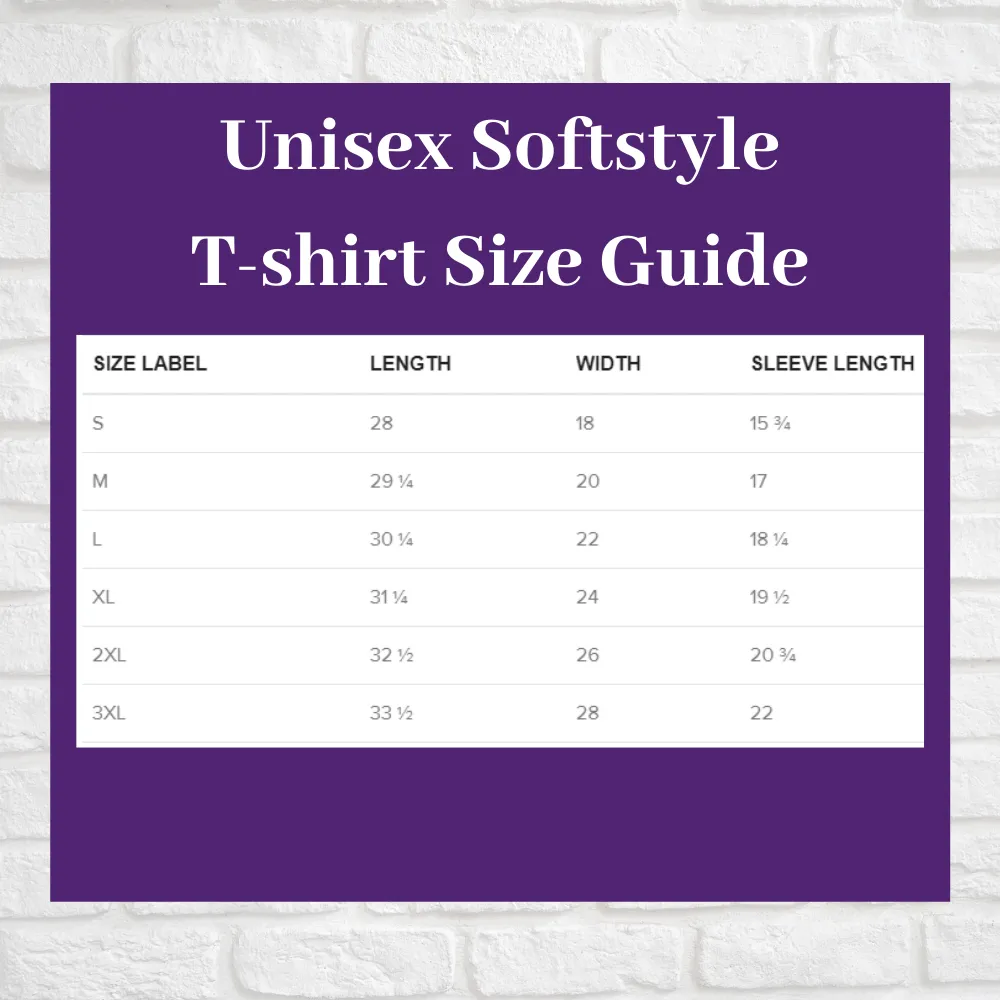 Grace & Grind Purple and Blue Text Unisex T-Shirt