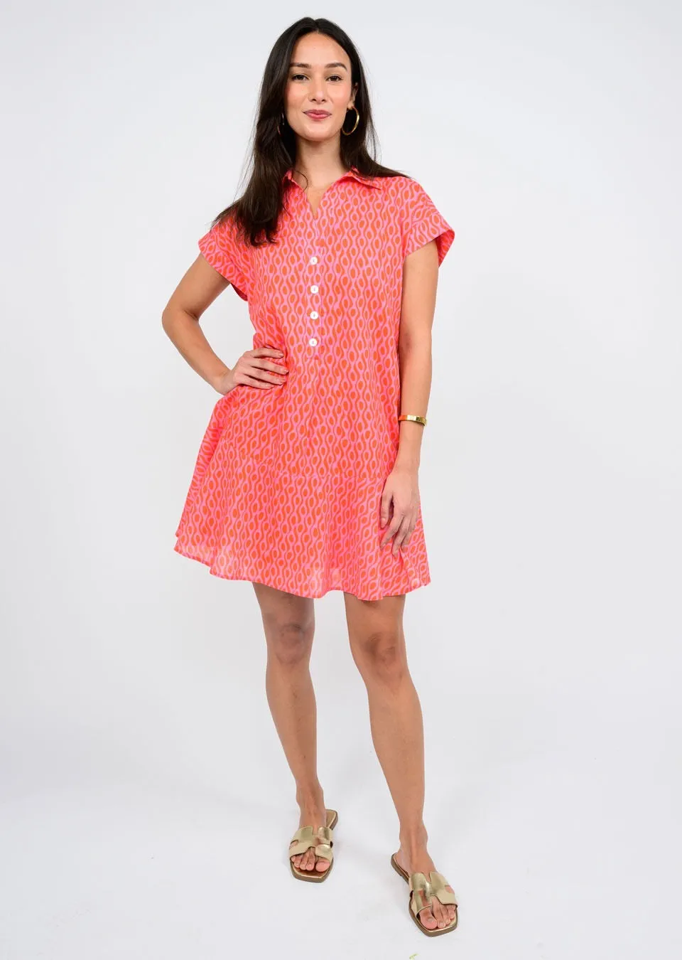 Graphic Print Dress