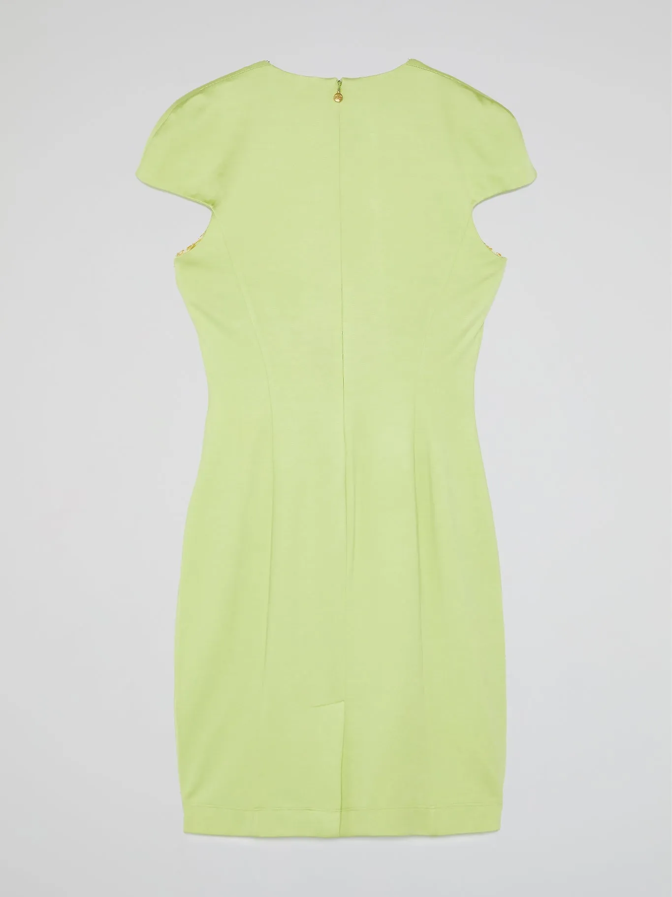 Green Cut Out Mini Dress