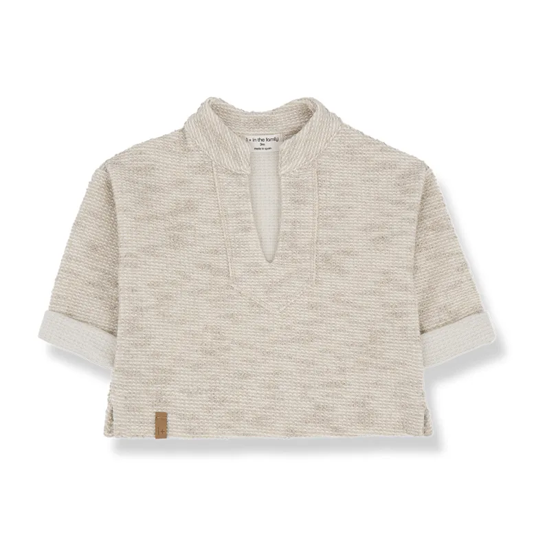 GUILLE knit sweater - beige