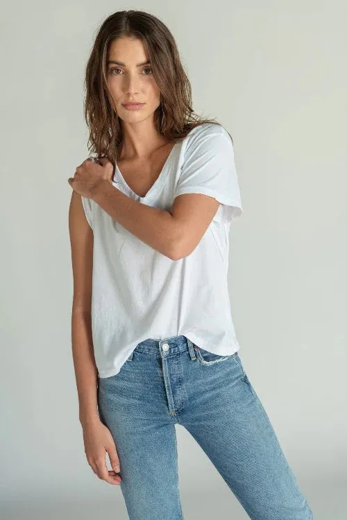 Hendrix Boxy V-Neck Tee