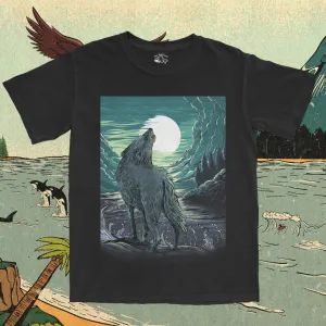 Howl of the Sea Wolf: A Coastal Tale T-Shirt