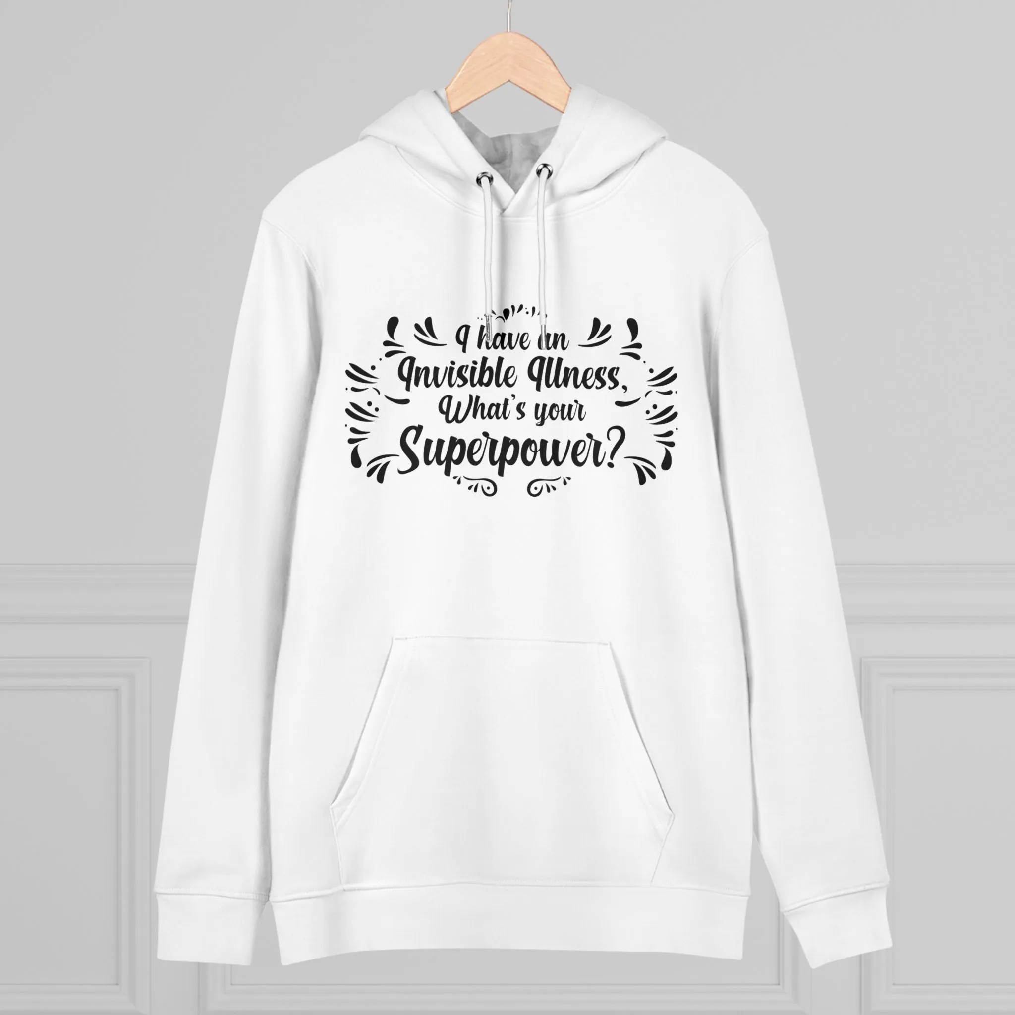 I have an Invisible Illness in Pastel Aesthetic | Unisex Heavy Blend Organic Hoodie Sweatshirt