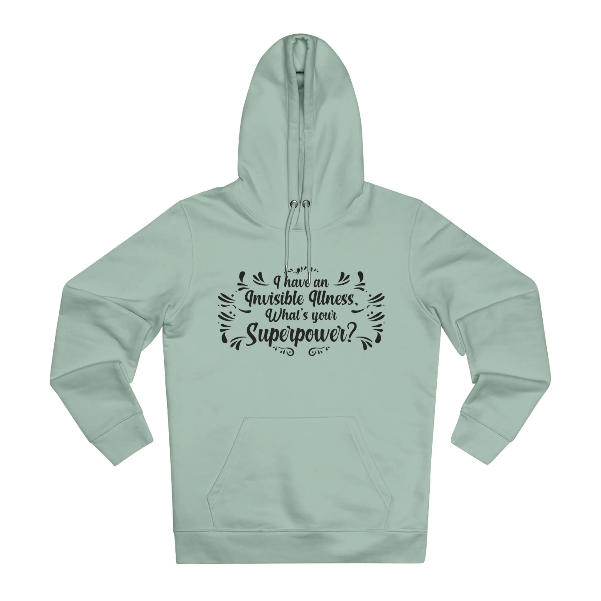 I have an Invisible Illness in Pastel Aesthetic | Unisex Heavy Blend Organic Hoodie Sweatshirt