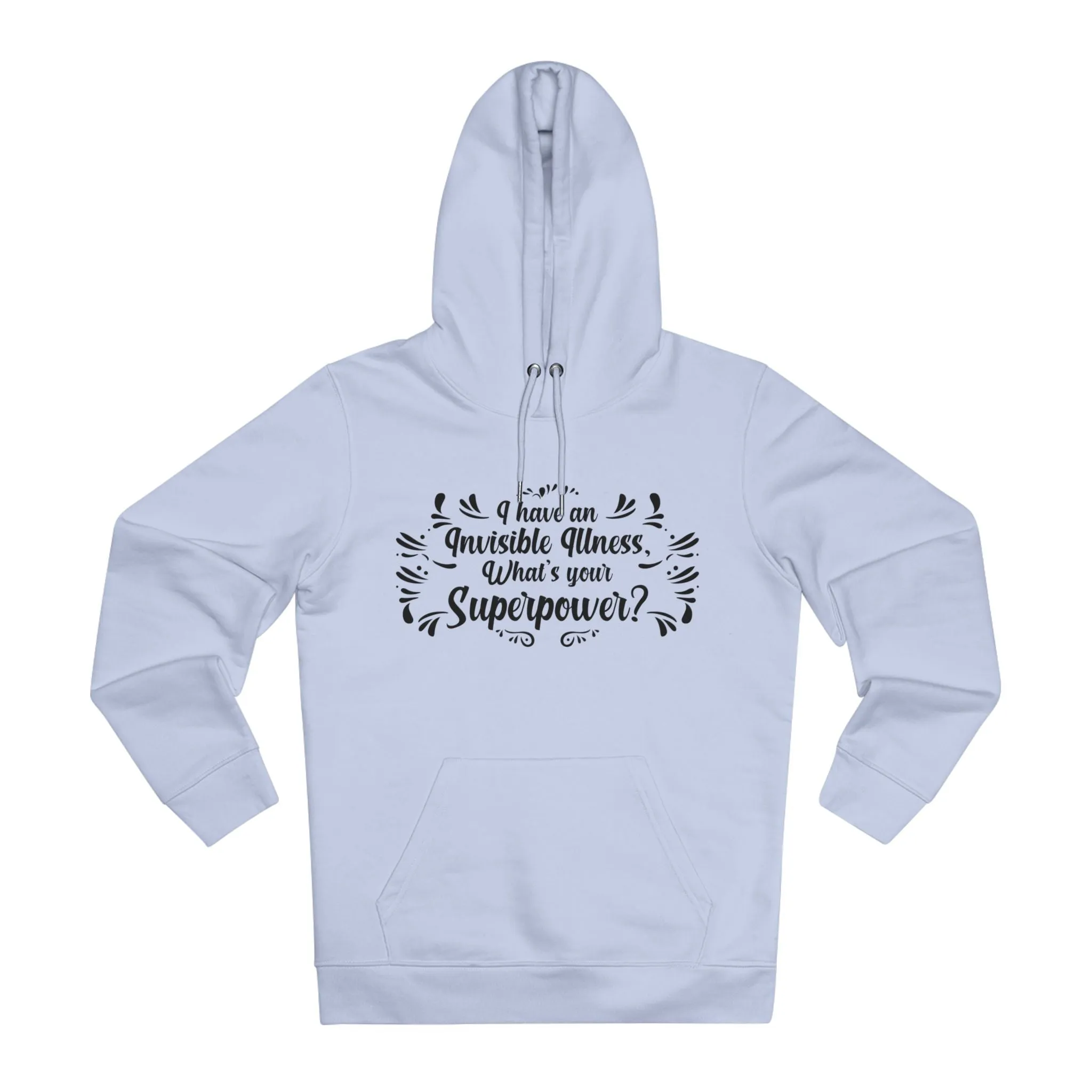 I have an Invisible Illness in Pastel Aesthetic | Unisex Heavy Blend Organic Hoodie Sweatshirt