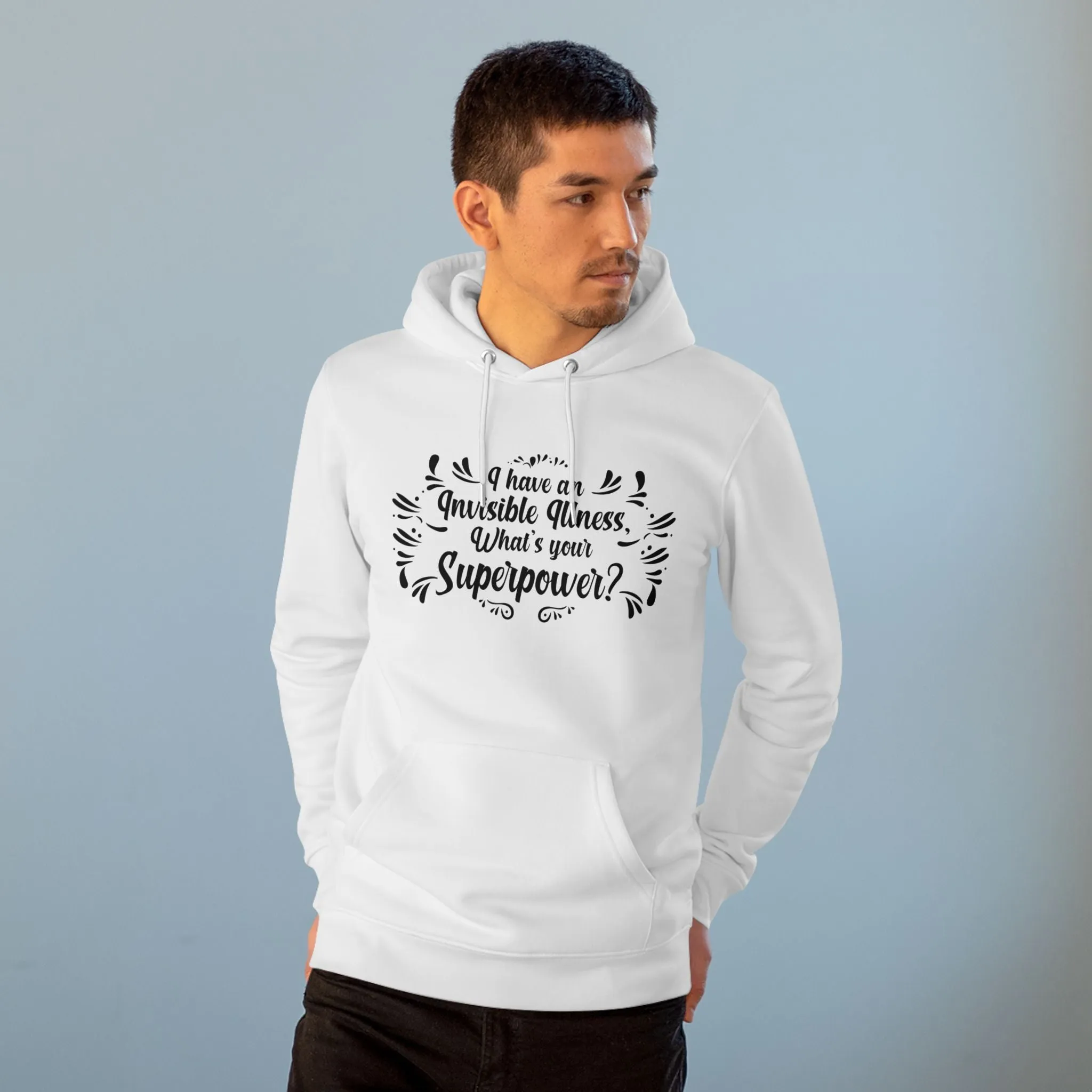 I have an Invisible Illness in Pastel Aesthetic | Unisex Heavy Blend Organic Hoodie Sweatshirt