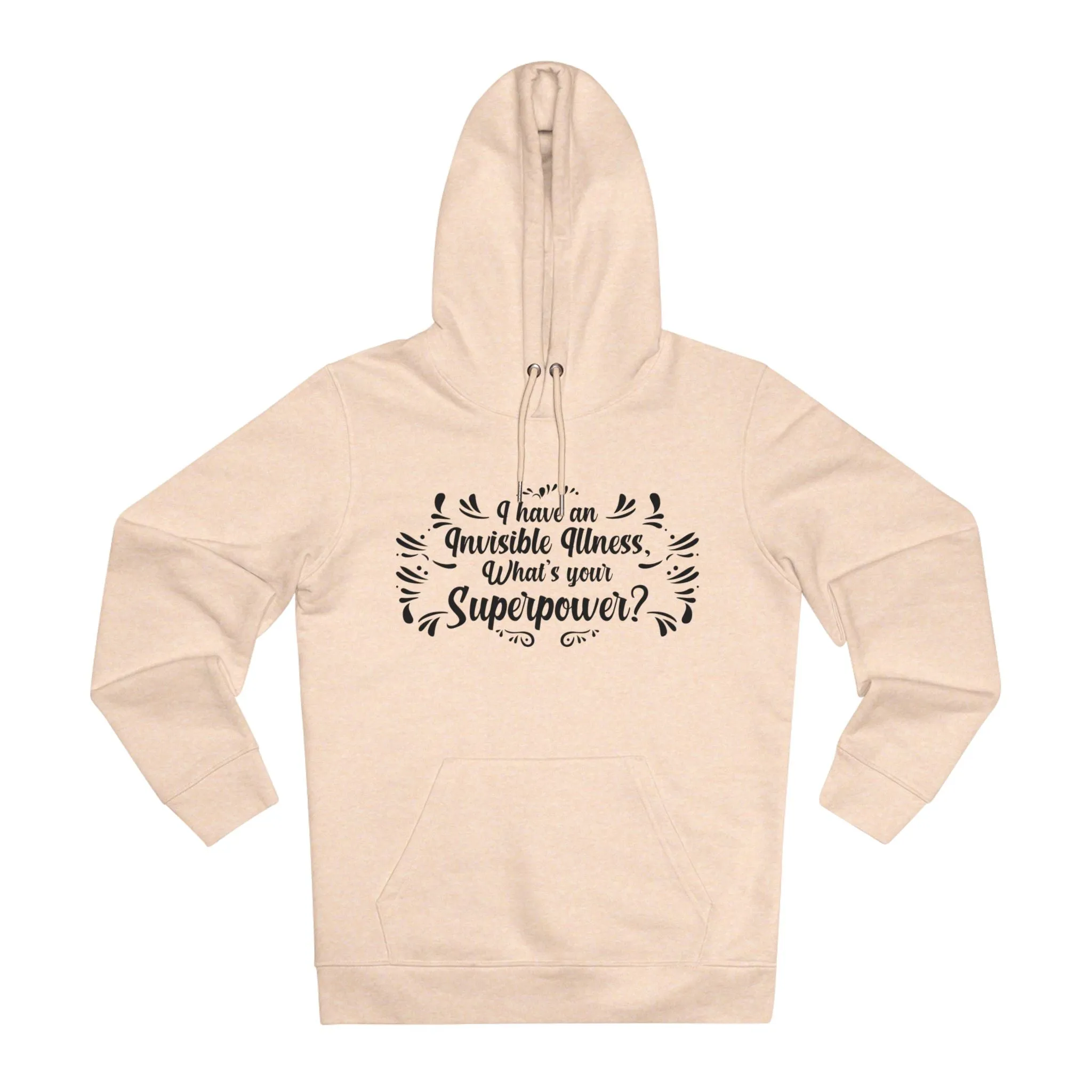 I have an Invisible Illness in Pastel Aesthetic | Unisex Heavy Blend Organic Hoodie Sweatshirt