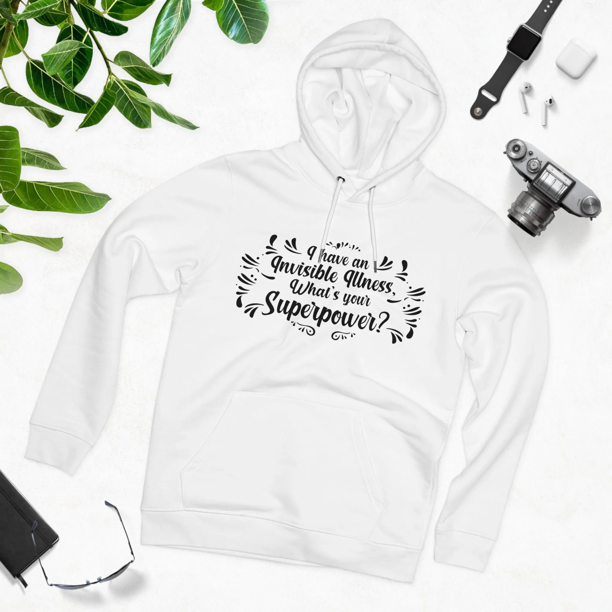 I have an Invisible Illness in Pastel Aesthetic | Unisex Heavy Blend Organic Hoodie Sweatshirt