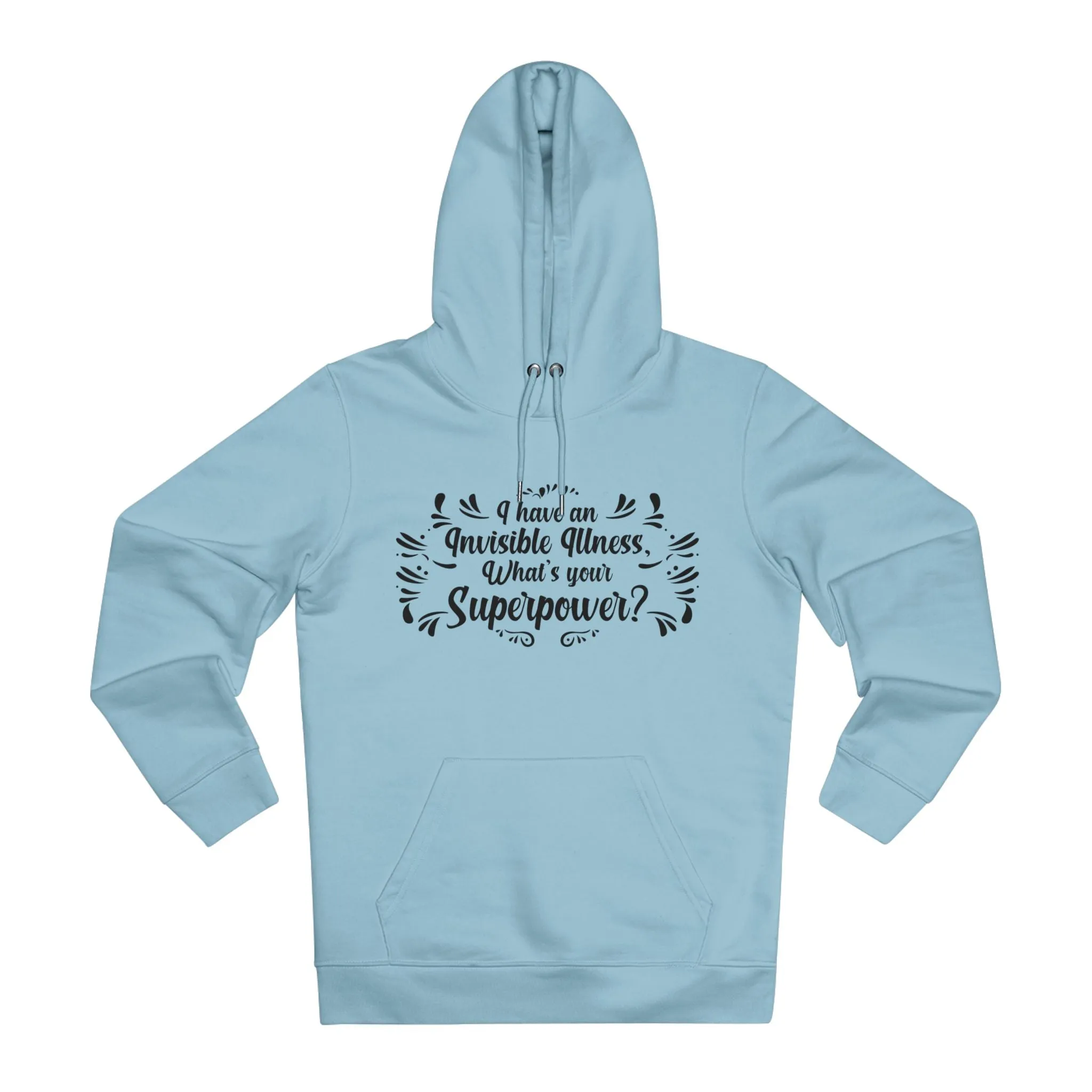 I have an Invisible Illness in Pastel Aesthetic | Unisex Heavy Blend Organic Hoodie Sweatshirt