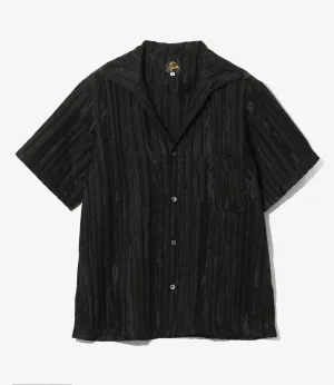 Italian Collar S/S Shirt - R/N Bright Stripe