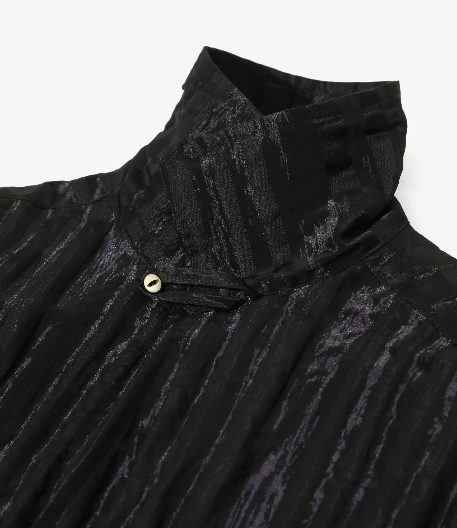 Italian Collar S/S Shirt - R/N Bright Stripe