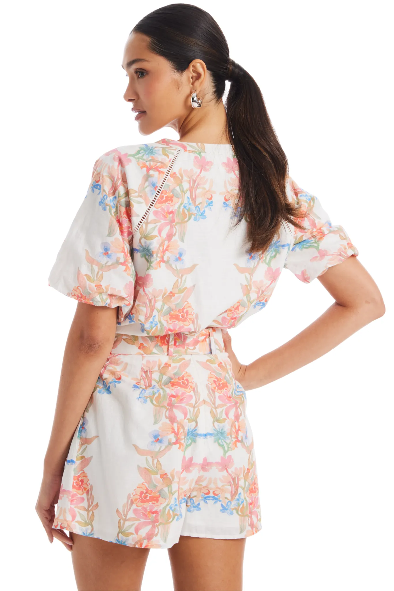 Josephine Top in Floral Arches by ALLISON New York