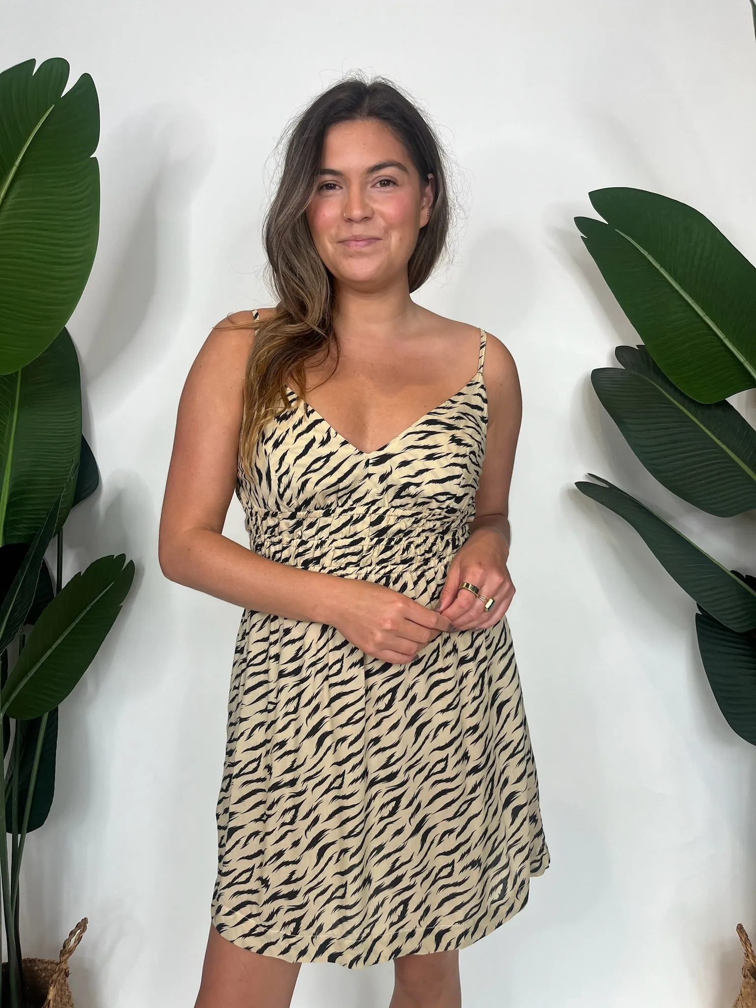 Khush Amor Dress Jungle Beige