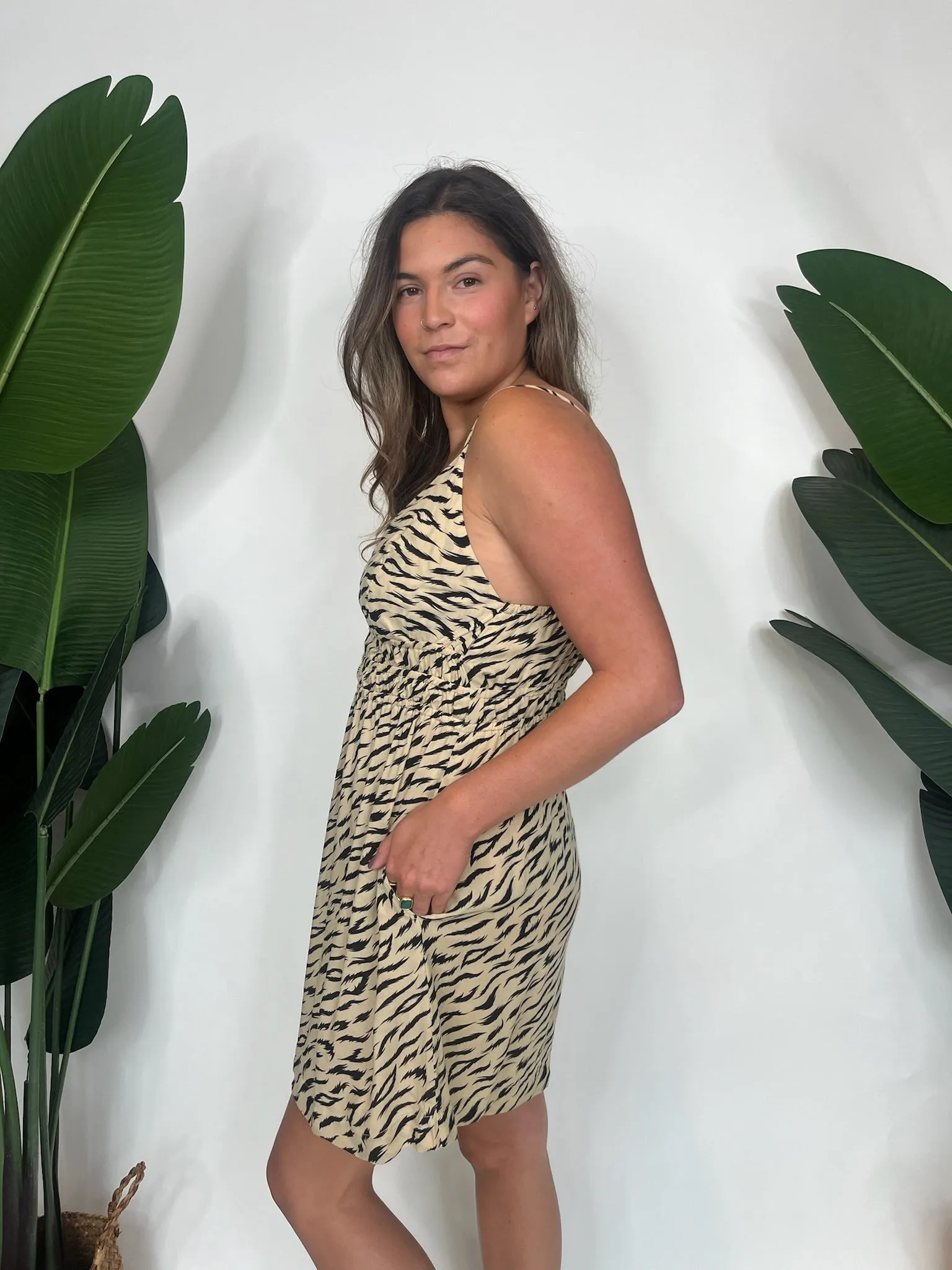 Khush Amor Dress Jungle Beige