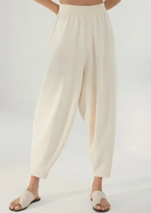 Knit  Pants, Natural