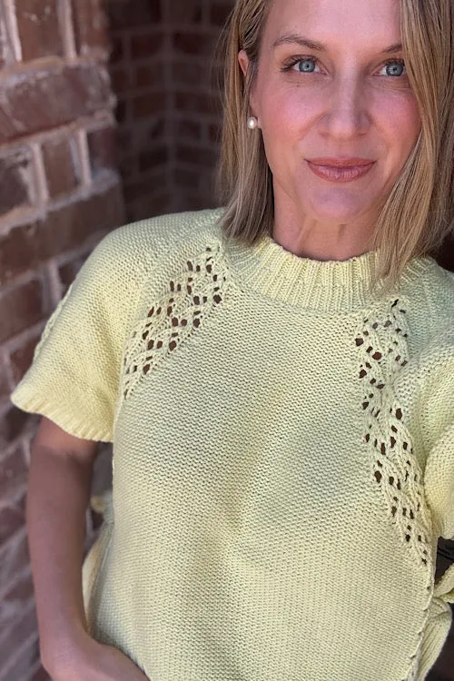Knit Side Tie Sweater