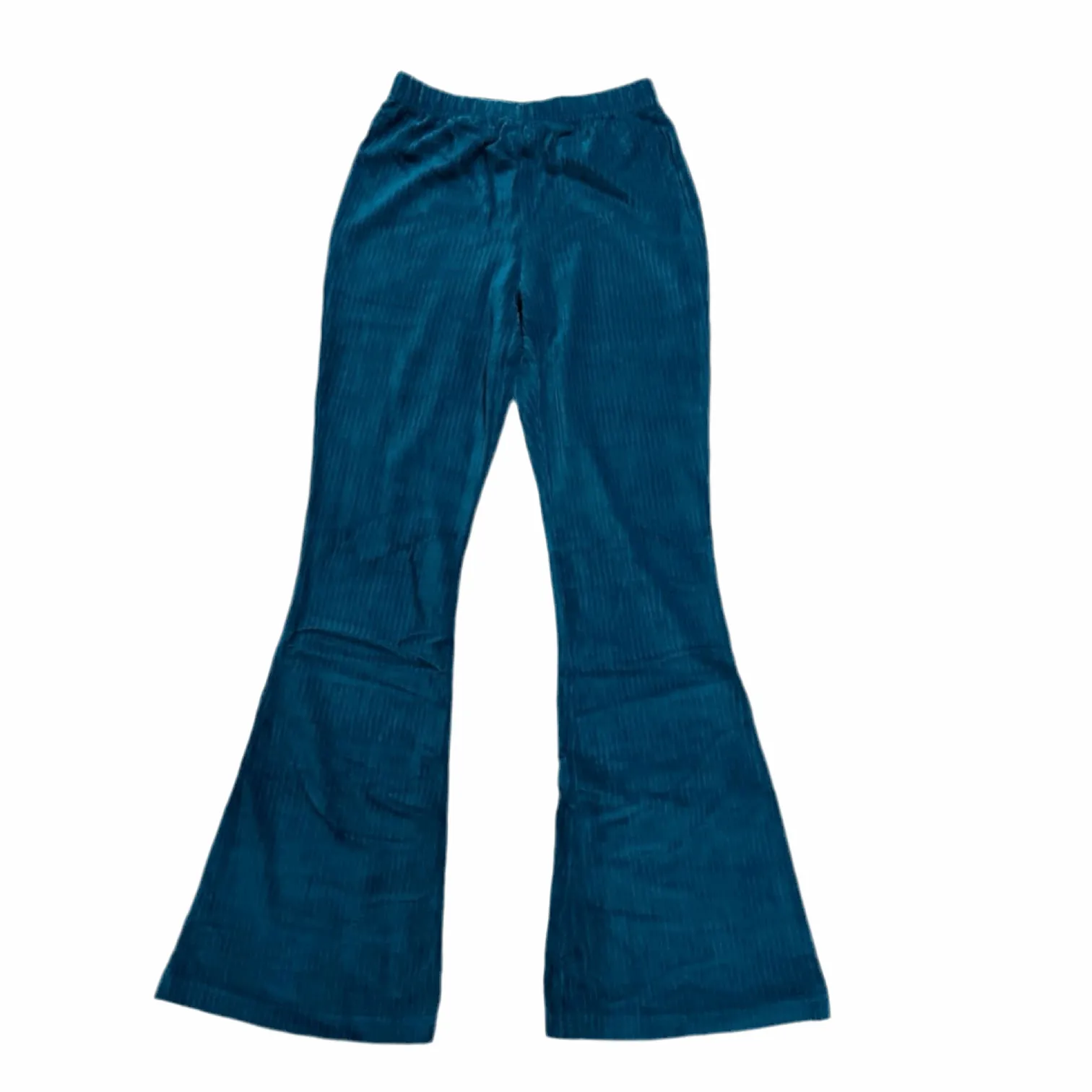 Kylie - Solid Deep Lagoon Teal Stretch Cord