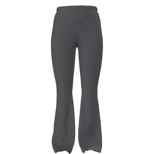 Kylie - Solid Pavement Charcoal Stretch Cord