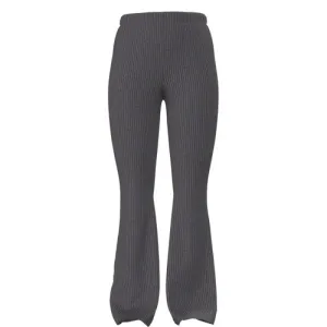 Kylie - Solid Pavement Charcoal Stretch Cord