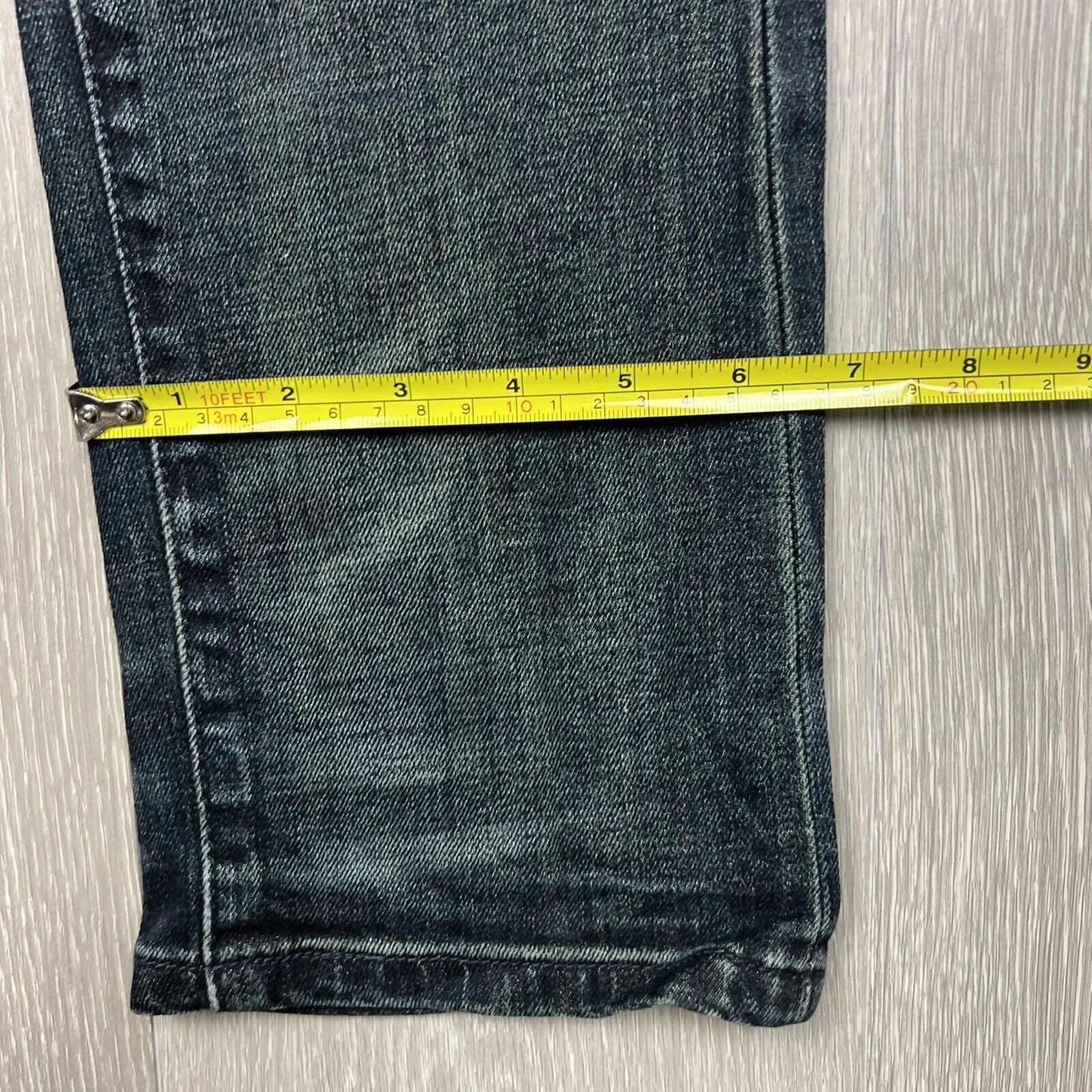 Levi’s 513 Skinny Dark Blue Denim Jeans Size 32 X 32