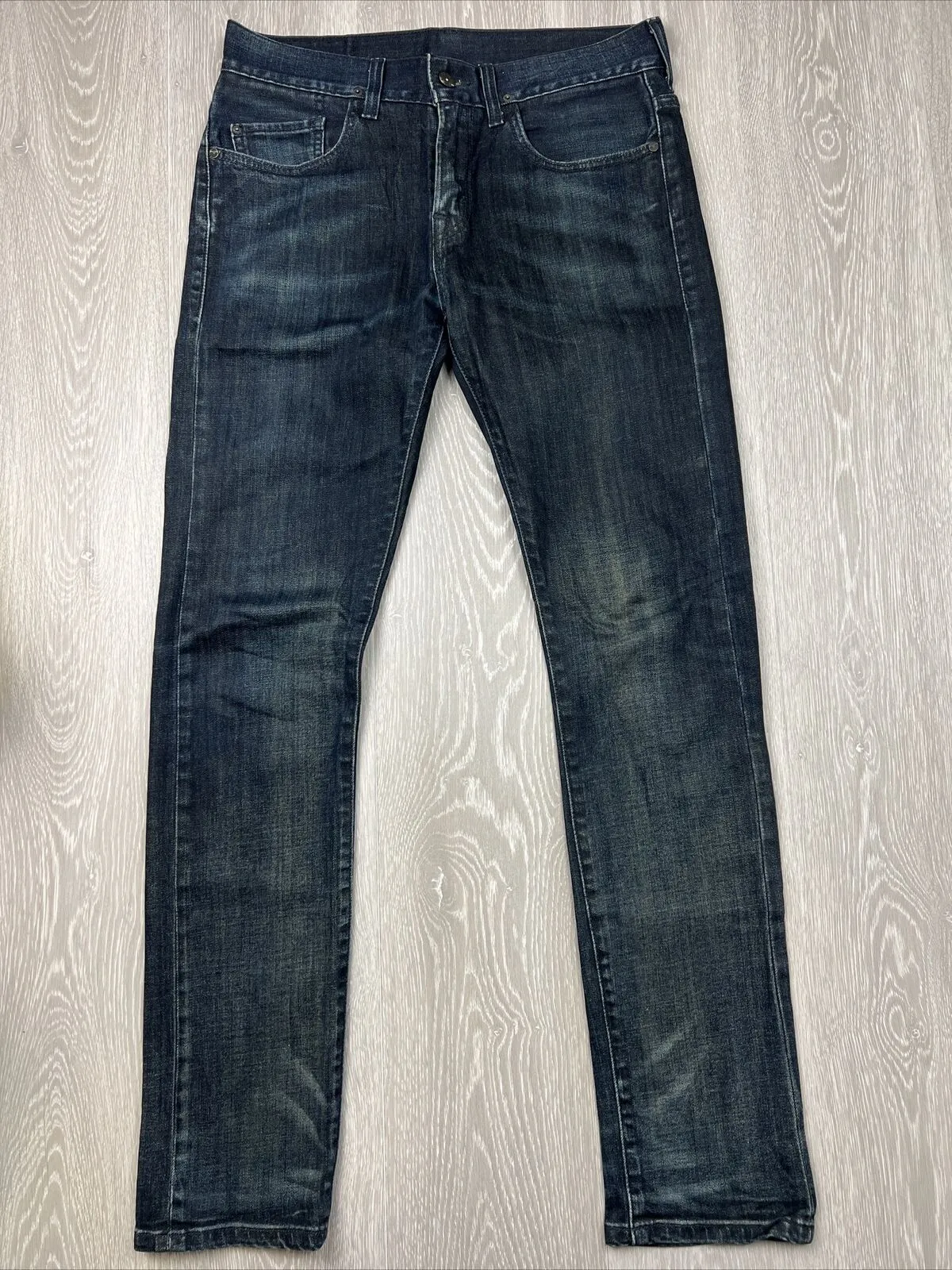 Levi’s 513 Skinny Dark Blue Denim Jeans Size 32 X 32