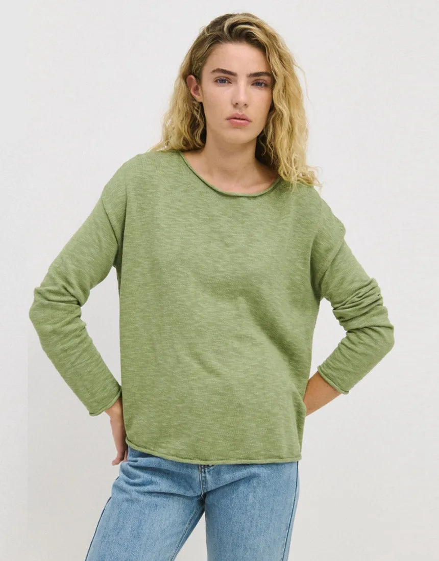 Little Lies Nellie Knit - Fern