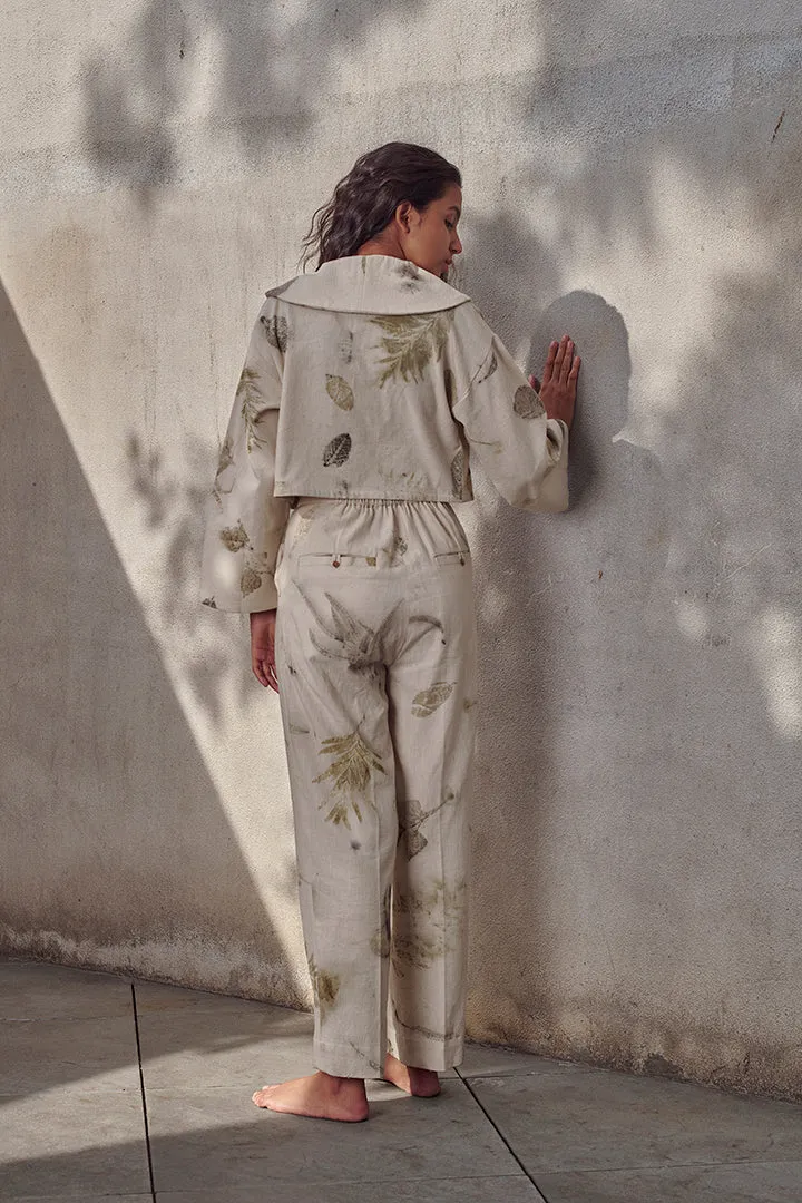 Live Leafy Khadi Pants