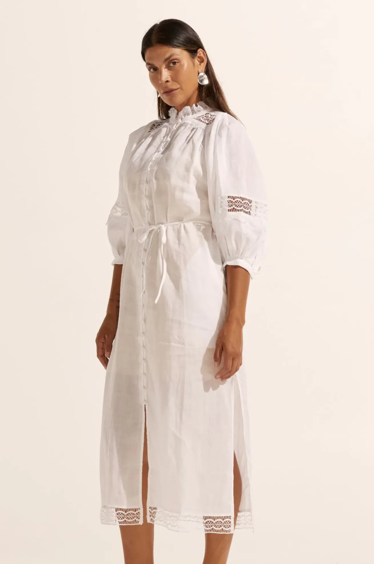 LOCATE Dress | PORCELAIN