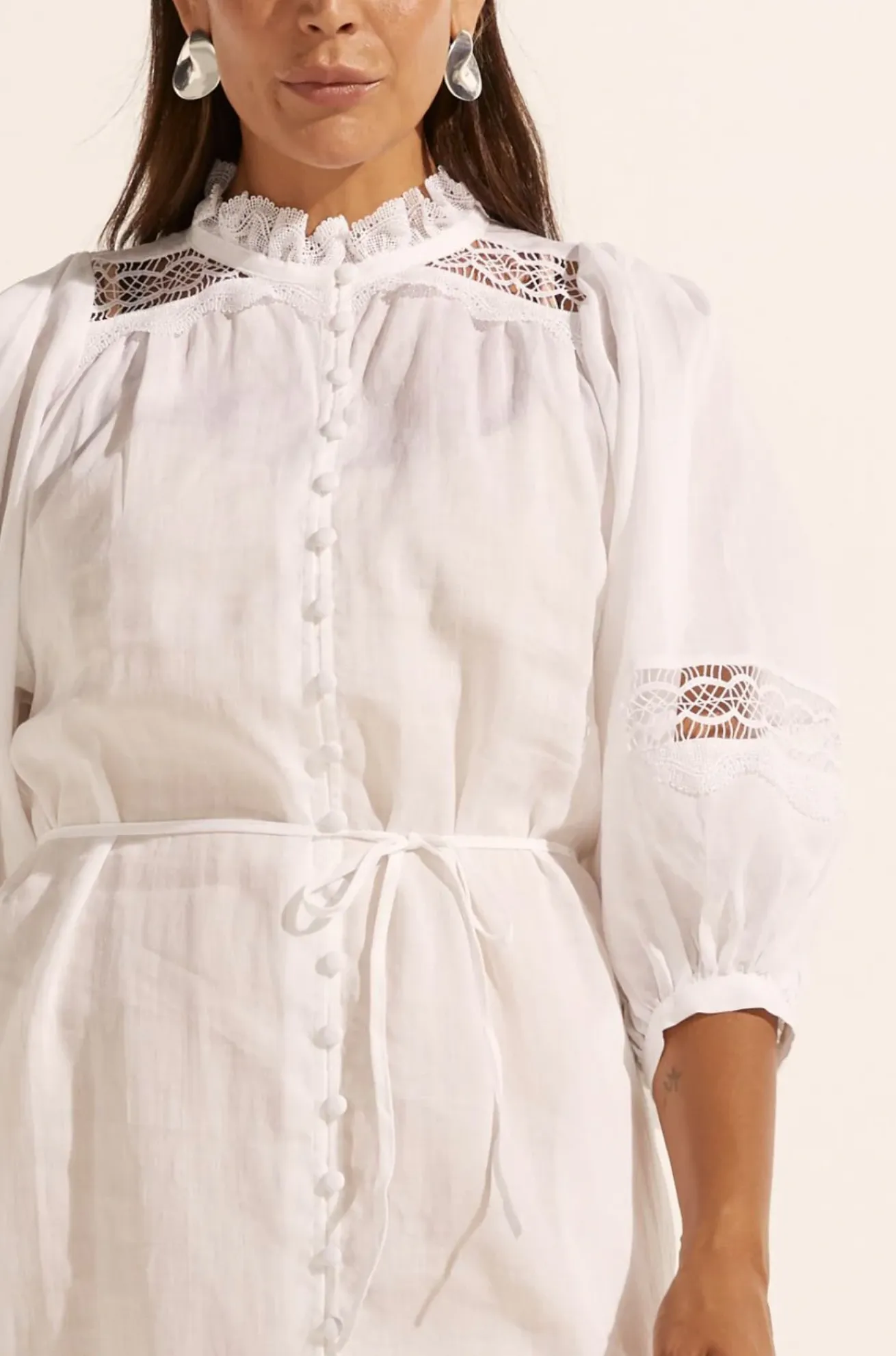 LOCATE Dress | PORCELAIN