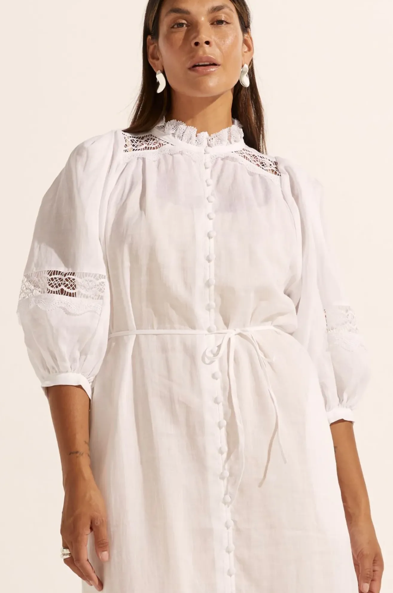 LOCATE Dress | PORCELAIN