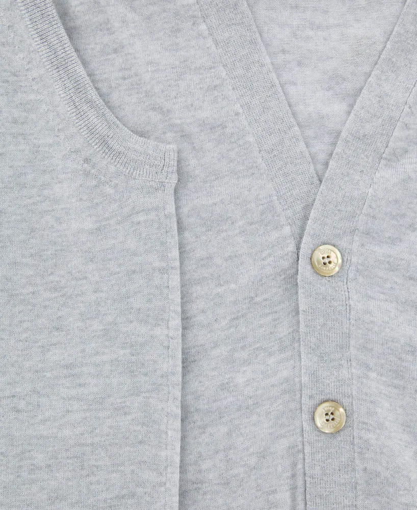Luigi Borrelli Light Gray Sweater - Size: X Small US / 46 EU