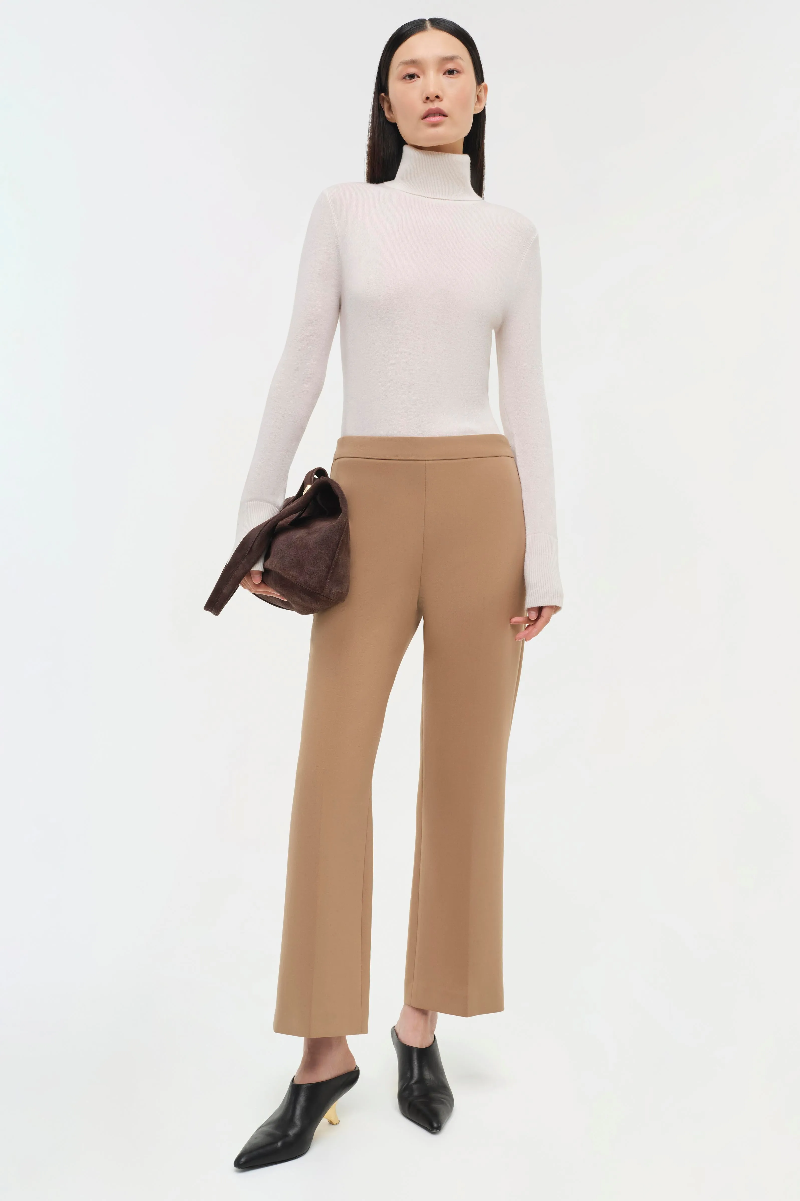 Mackenzie Straight Leg Pant in Camel