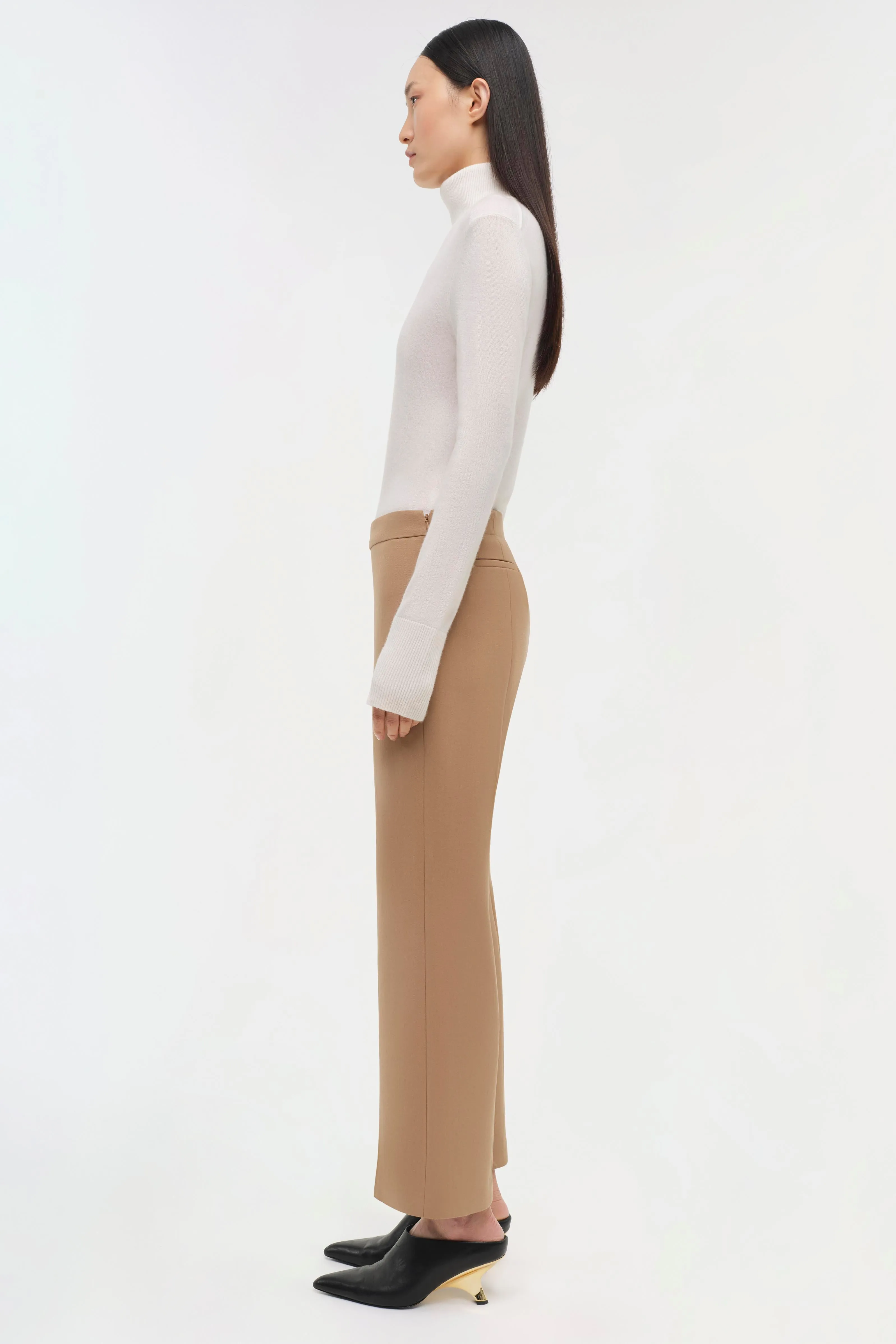 Mackenzie Straight Leg Pant in Camel