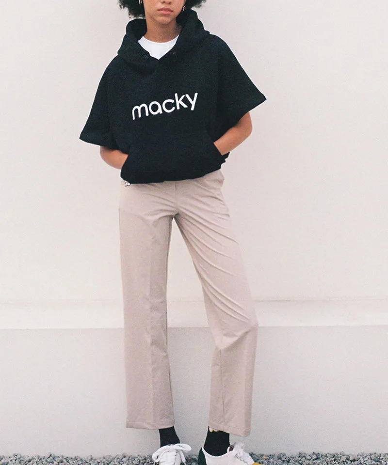 MACKY Golf: Straight Fit Pants - Beige