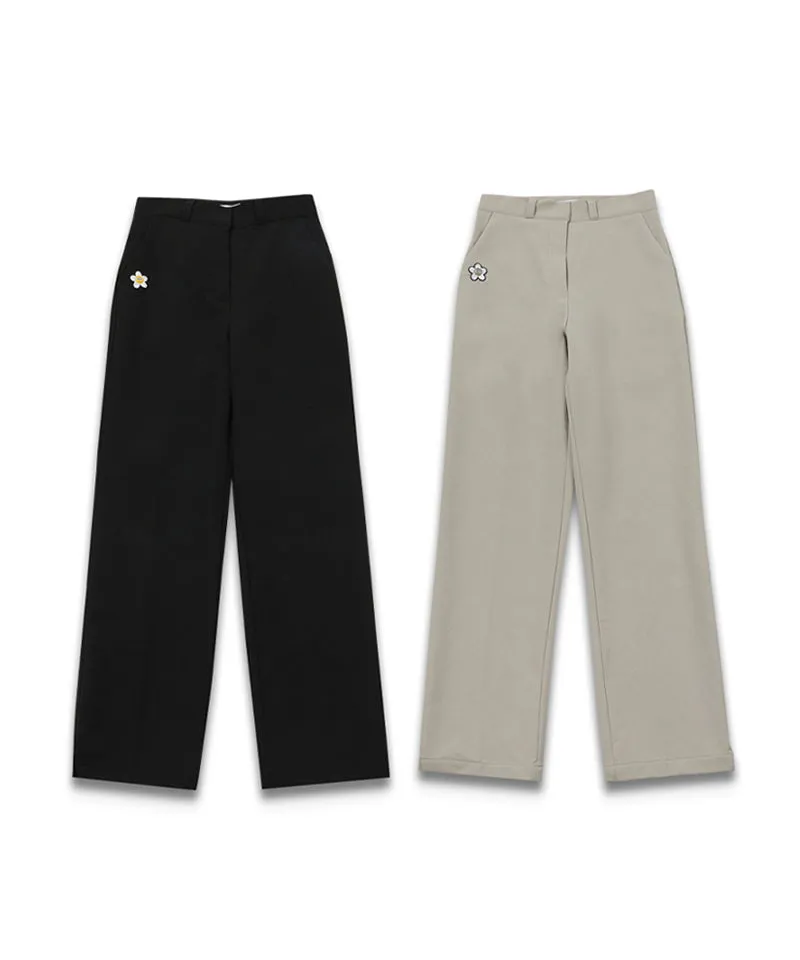 MACKY Golf: Straight Fit Pants - Beige