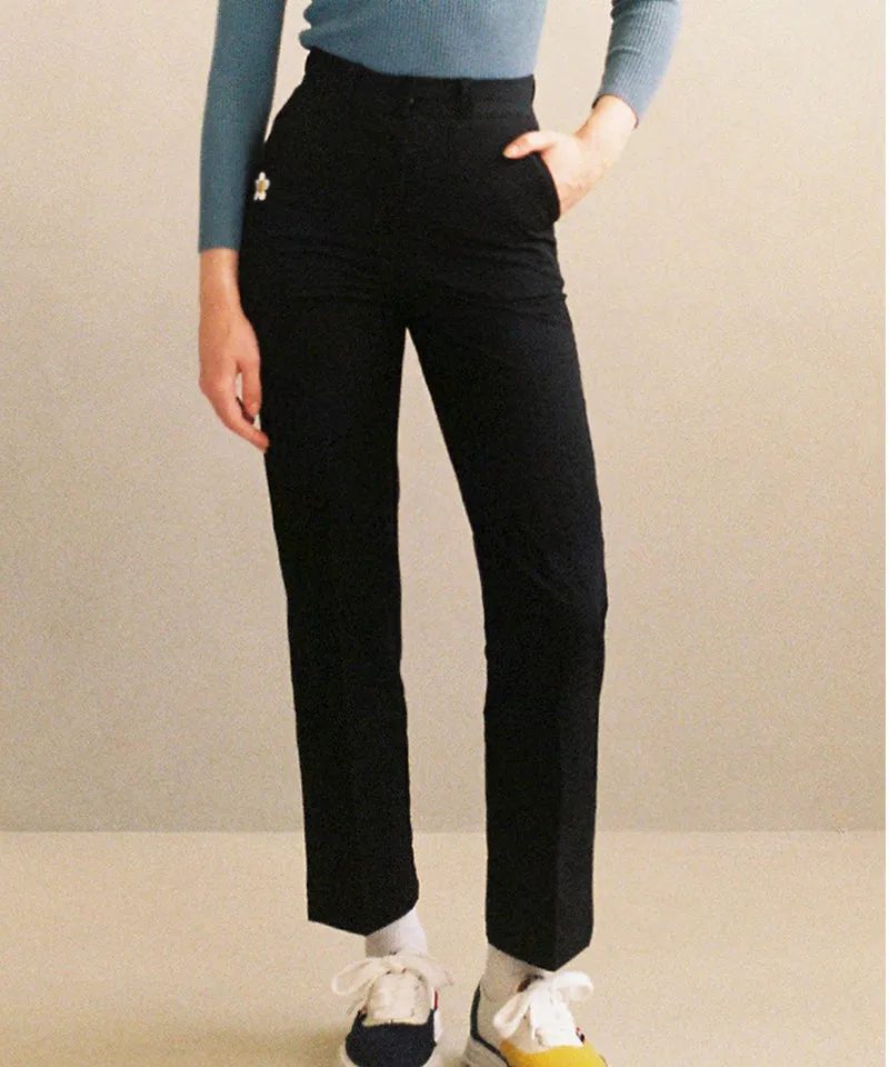 MACKY Golf: Straight Fit Pants - Black